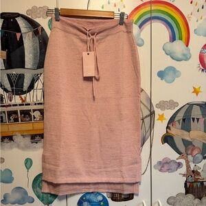 Soft Haus Poppy and Pima skirt medium NWT